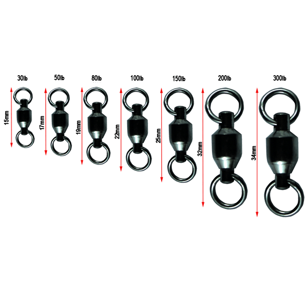 Ball Bearing Swivels 10-Packs – Rig Master Tackle