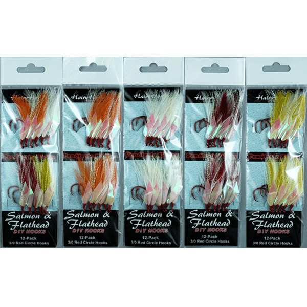 Flathead/Salmon Hairy Hooks Rig Master Tackle