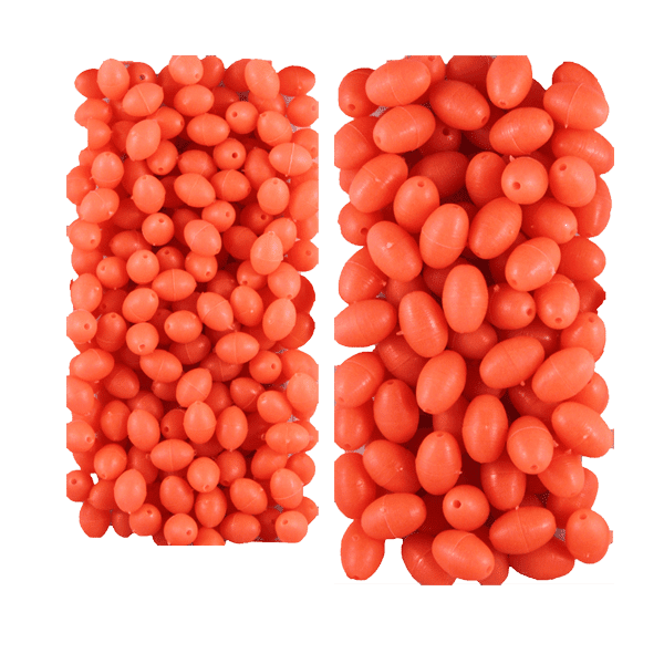Soft Oval Lumo Beads Orange Rig Master Tackle
