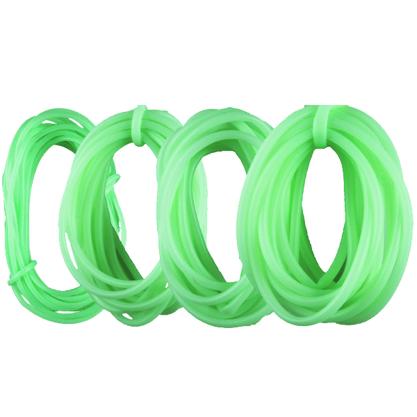 Green Soft Lumo/Glow Tube 3m & 100m Lengths