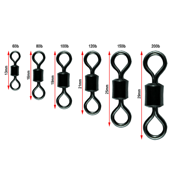Rolling Swivels 50-Packs