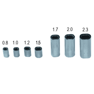Alloy Single Oval Crimps