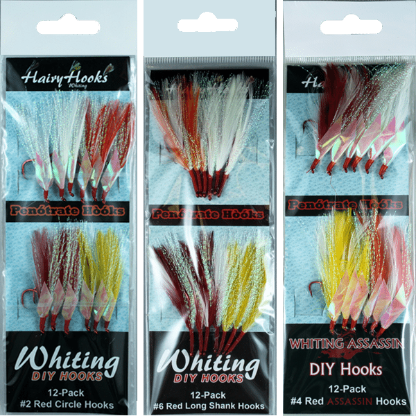 Whiting Hairy Hooks Rig Master Tackle