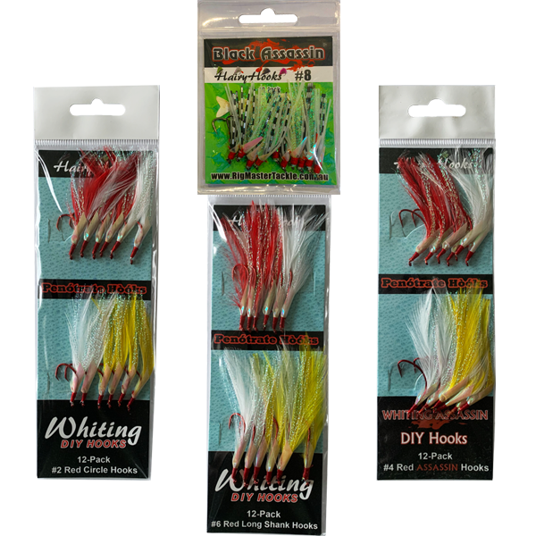 Whiting Hairy Hooks Rig Master Tackle