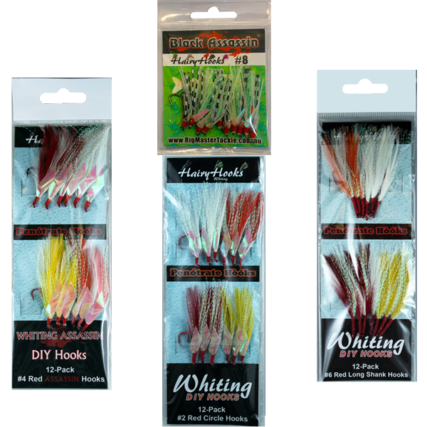 Whiting Hairy Hooks Rig Master Tackle